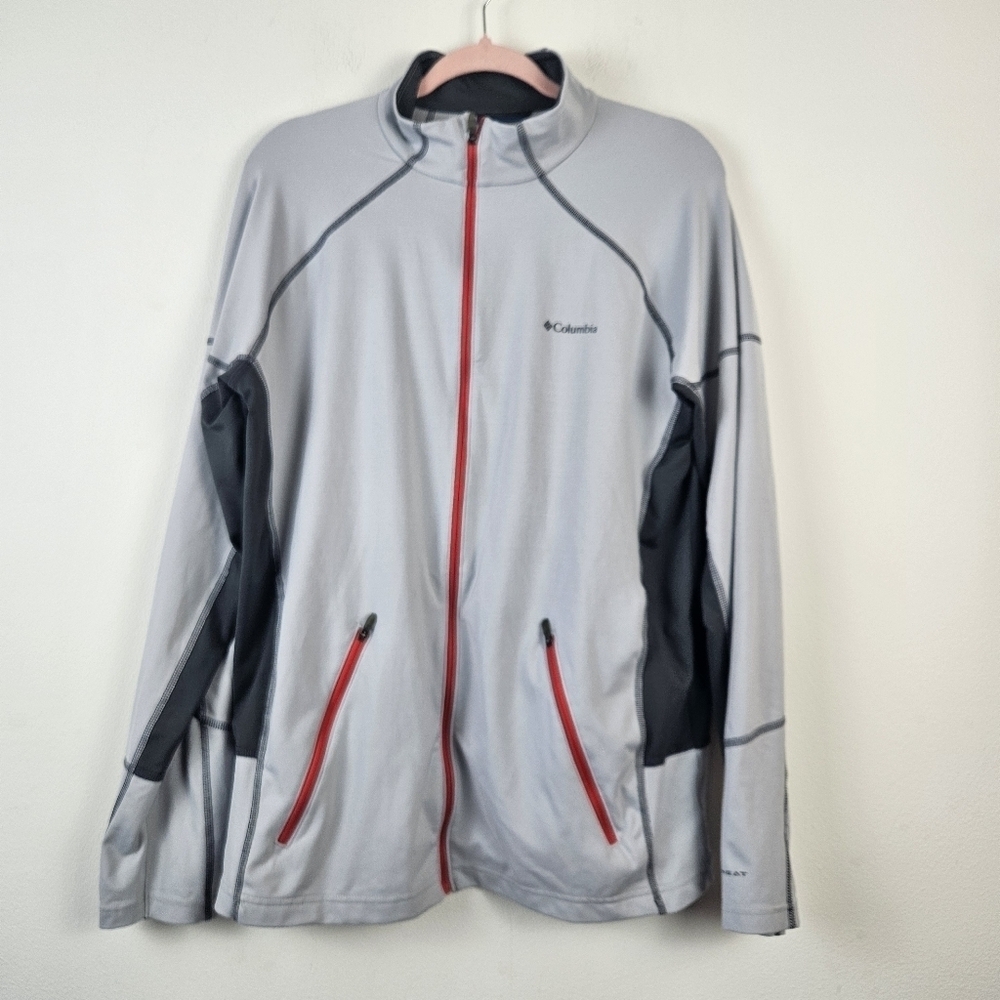 Columbia Men's Omin-heat Thermal Comfort Full Zip Jacket Size Large
